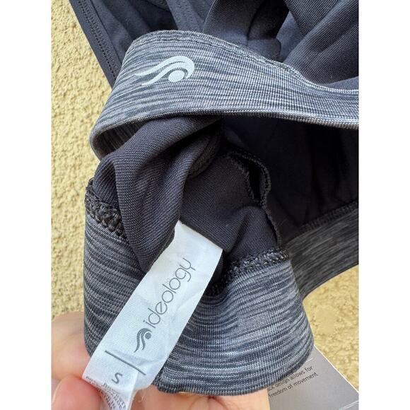 Ideology Small Mid Impact Sport Bra Black Gray RapiDry - Picture 10 of 10